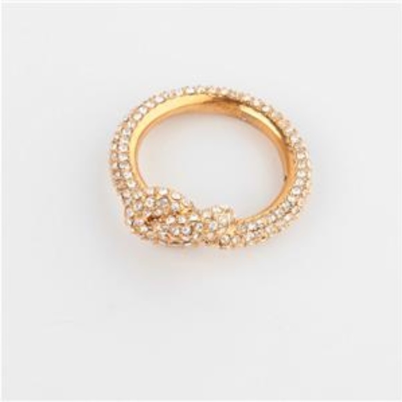 Michael Kors Brilliance GOLD Crystal Pave Ring - Picture 4 of 6